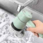 Compact brush for everyday sink cleaning